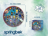 Springbok Tarot Crystal Magic 500Pc Rd