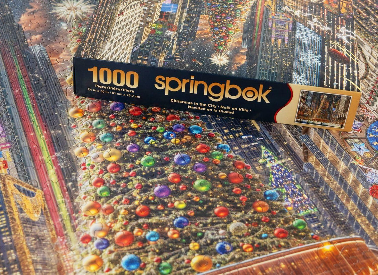 Springbok Christmas In The City 1000Pc