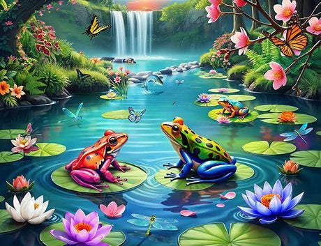 Springbok Lily Pond Paradise Limited Release 1000Pc