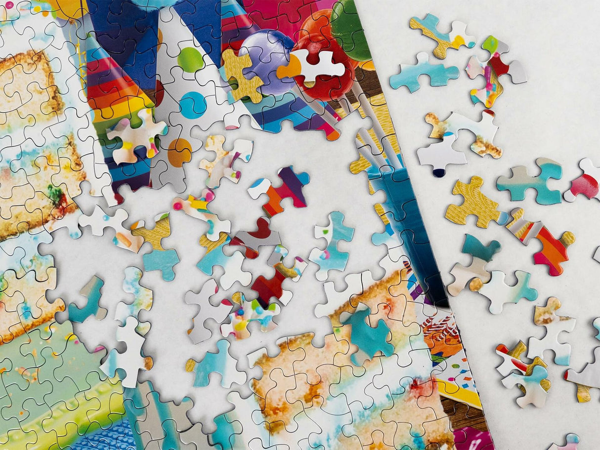 Springbok Birthday Cake 500Pc