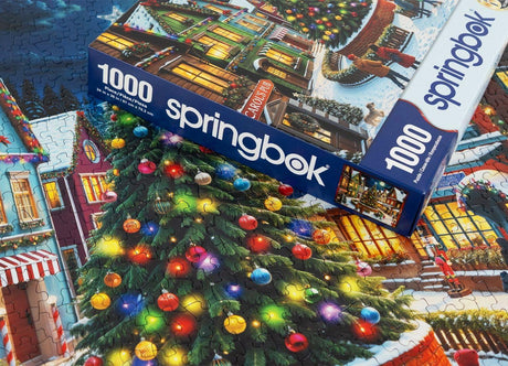 Springbok Merry Town Square 1000 Piece Puzzle - image 7