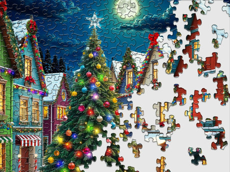 Springbok Merry Town Square 1000 Piece Puzzle - image 4