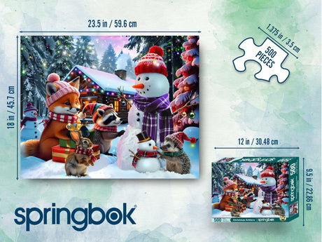 Springbok Christmas Critters 500 Piece Puzzle - image 5