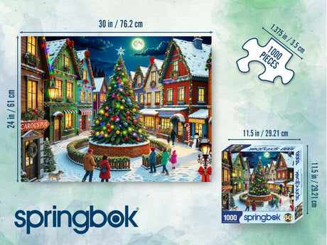 Springbok Merry Town Square 1000 Piece Puzzle - image 5