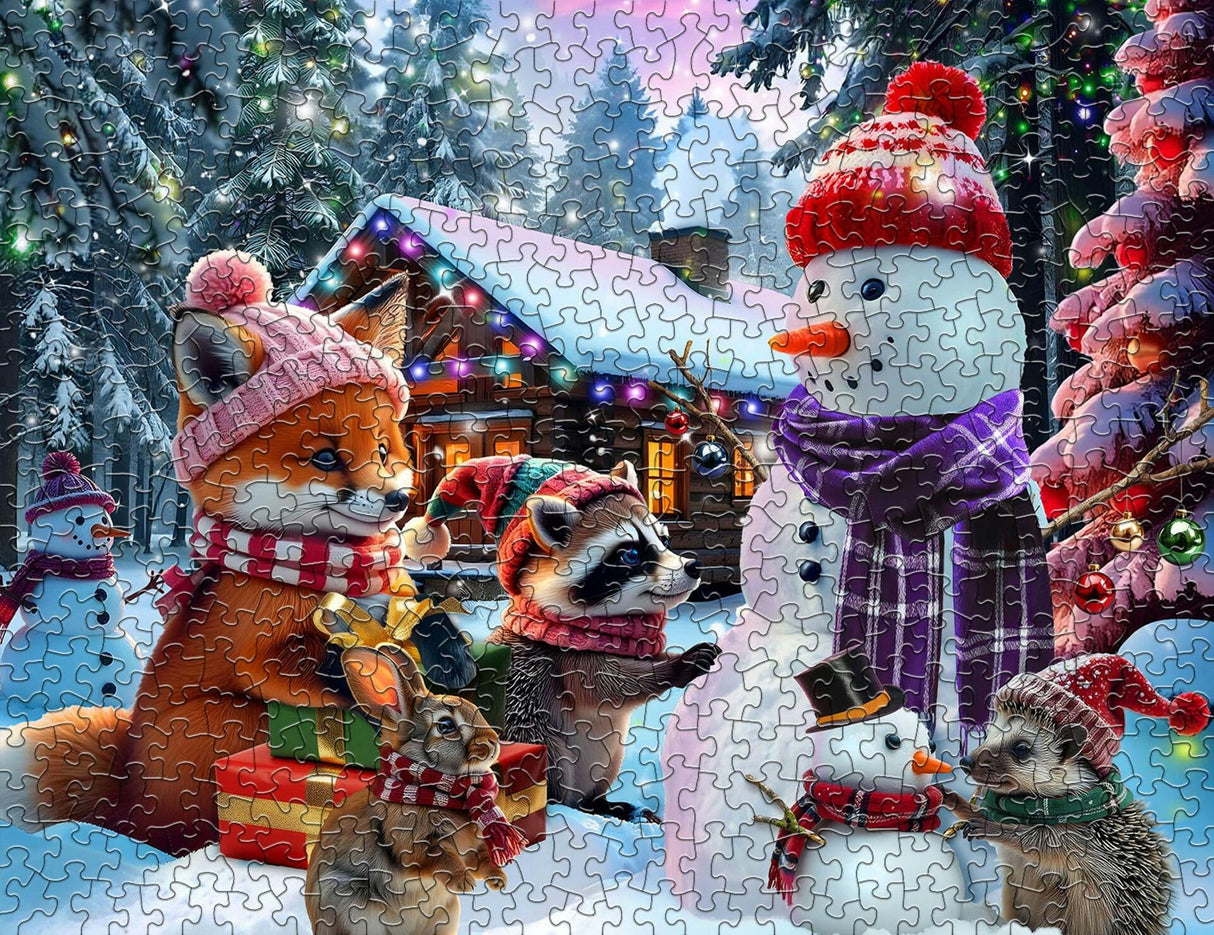Springbok Christmas Critters 500Pc