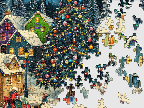Springbok Festive Christmas Village 500 Piece Puzzle - image 4