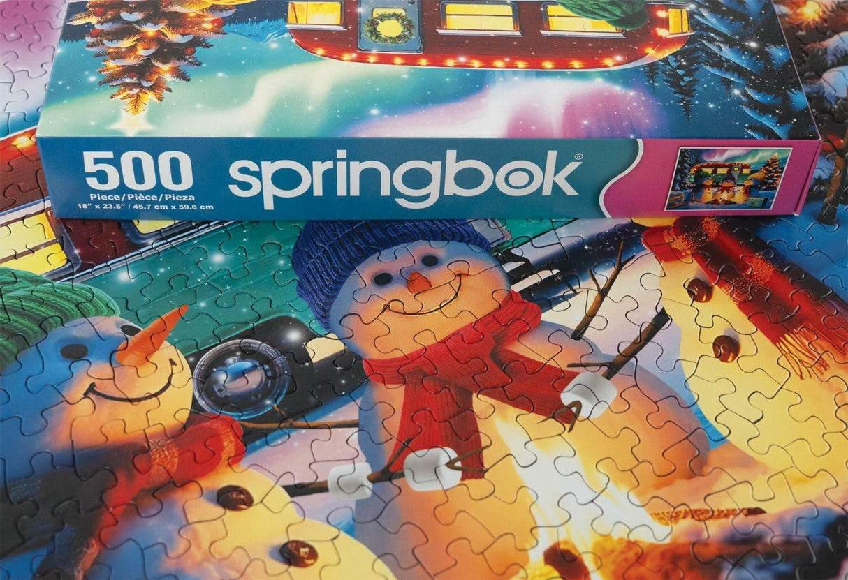 Springbok Christmas Camper 500Pc