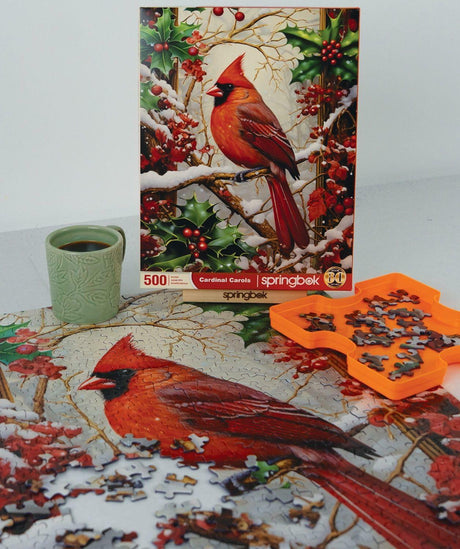 Springbok Cardinal Carols 500 Piece Puzzle - image 5