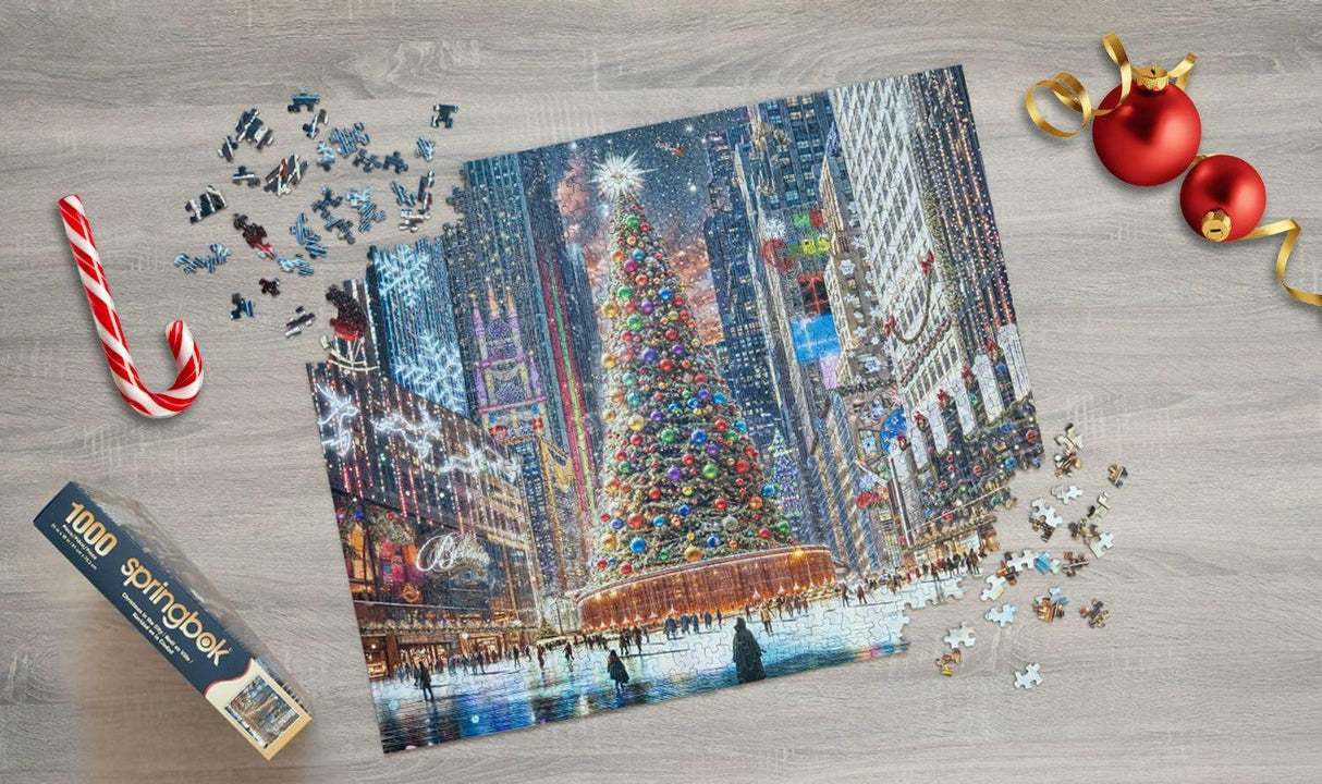 Springbok Christmas In The City 1000Pc