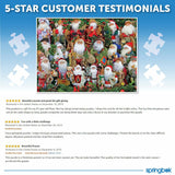 Santa Collection 1000 Piece Jigsaw Puzzle