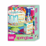 Springbok Birthday Cake 500Pc