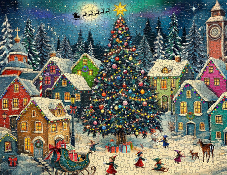 Springbok Festive Christmas Village 500 Piece Puzzle - image 6