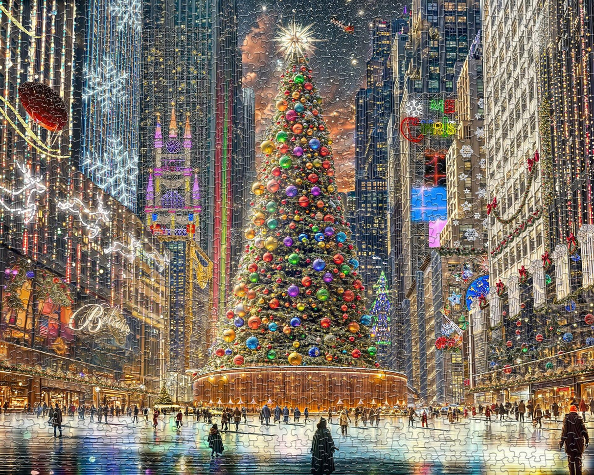 Springbok Christmas In The City 1000Pc