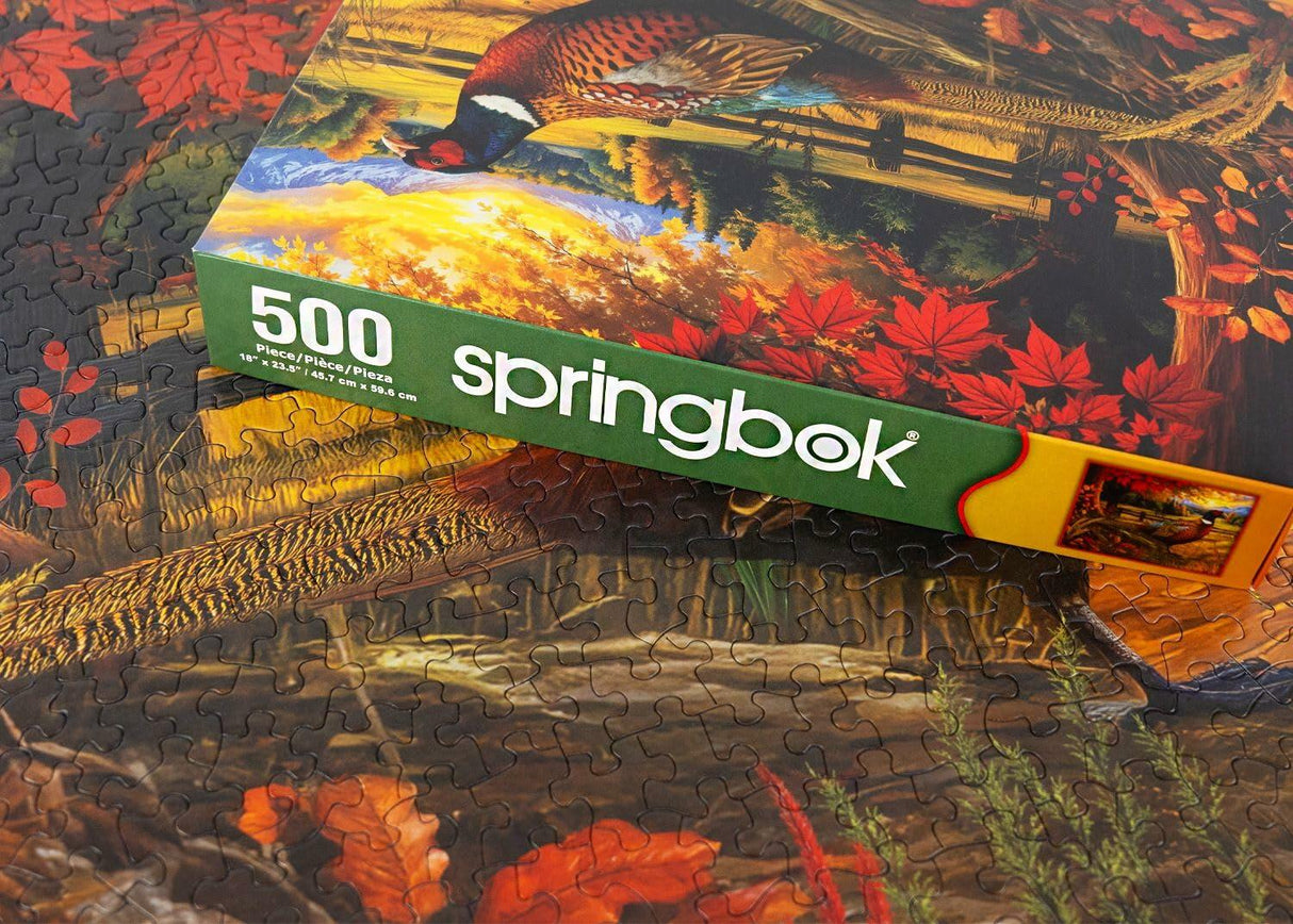 Springbok Golden Fields Pheasant 500Pc