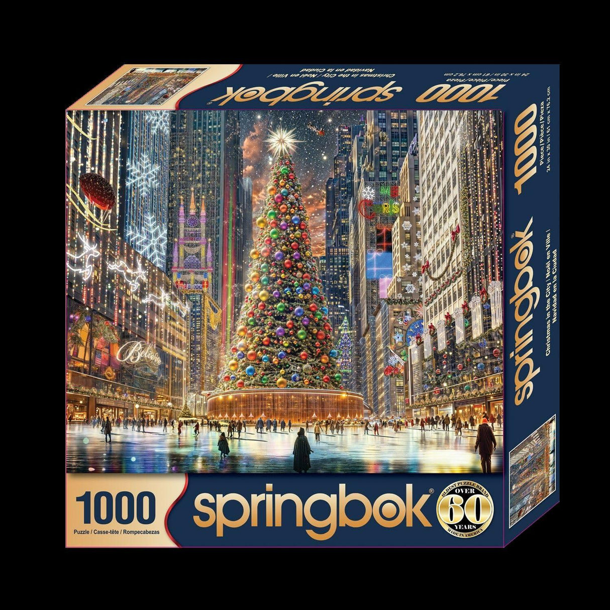 Springbok Christmas In The City 1000Pc