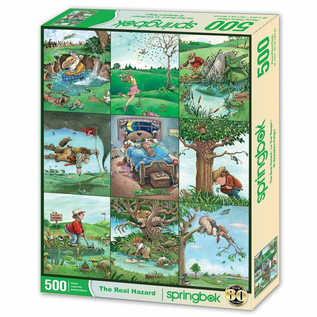 Springbok The Real Hazard Limited Release 500Pc
