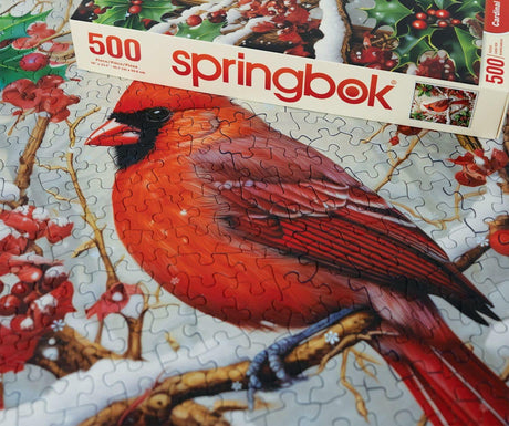 Springbok Cardinal Carols 500 Piece Puzzle - image 3