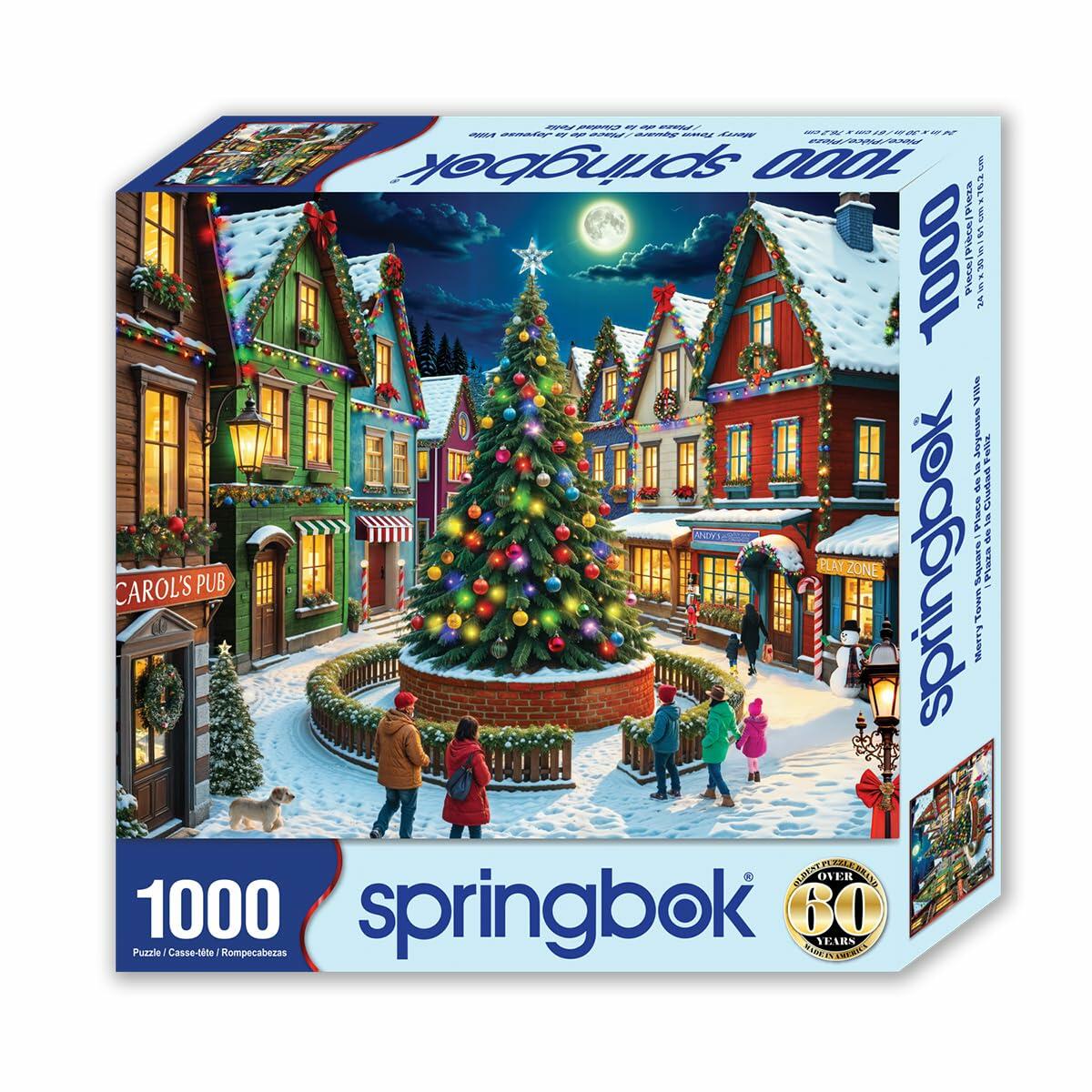 Springbok Merry Town Square 1000Pc