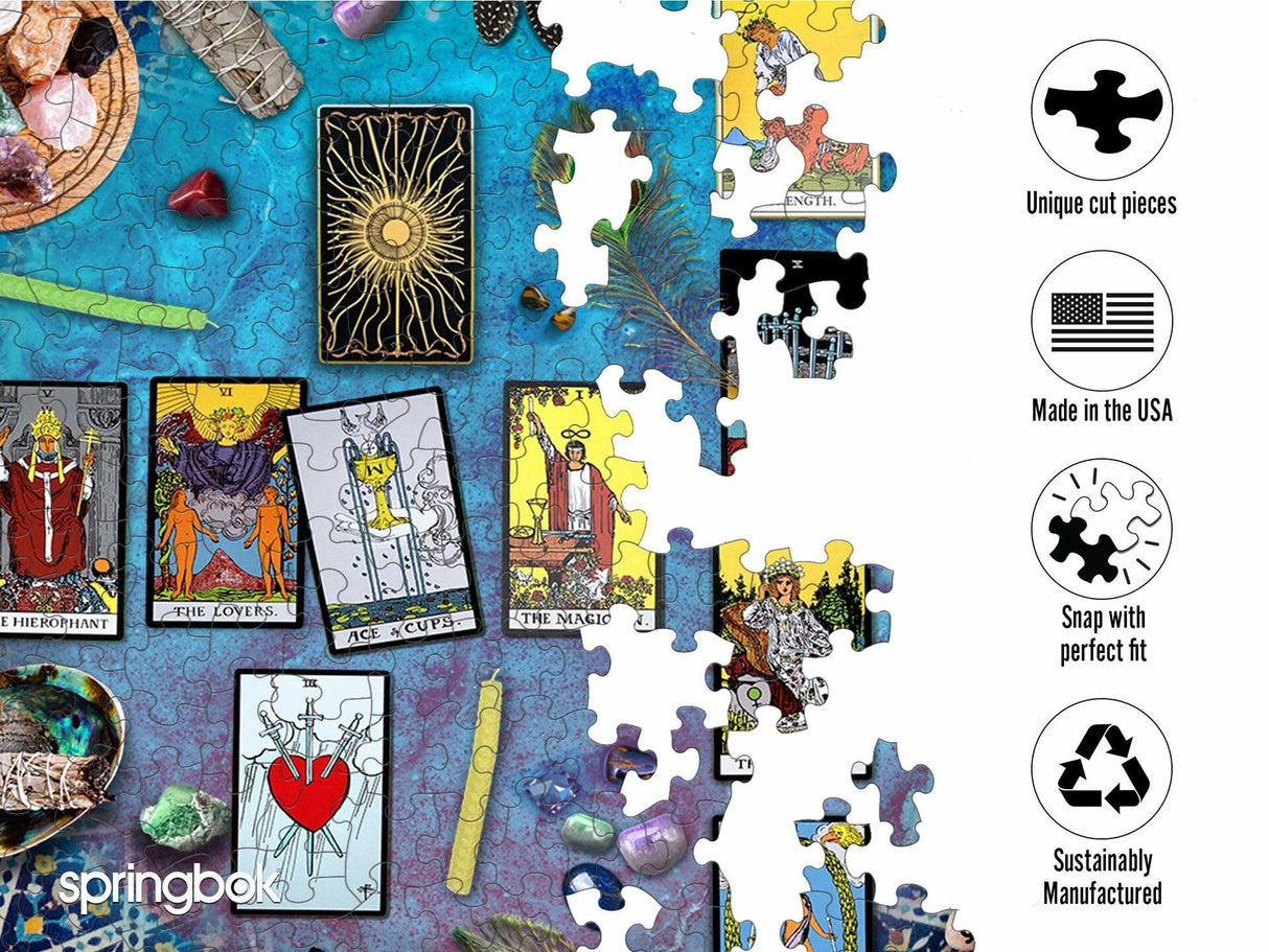 Springbok Tarot Crystal Magic 500Pc Rd