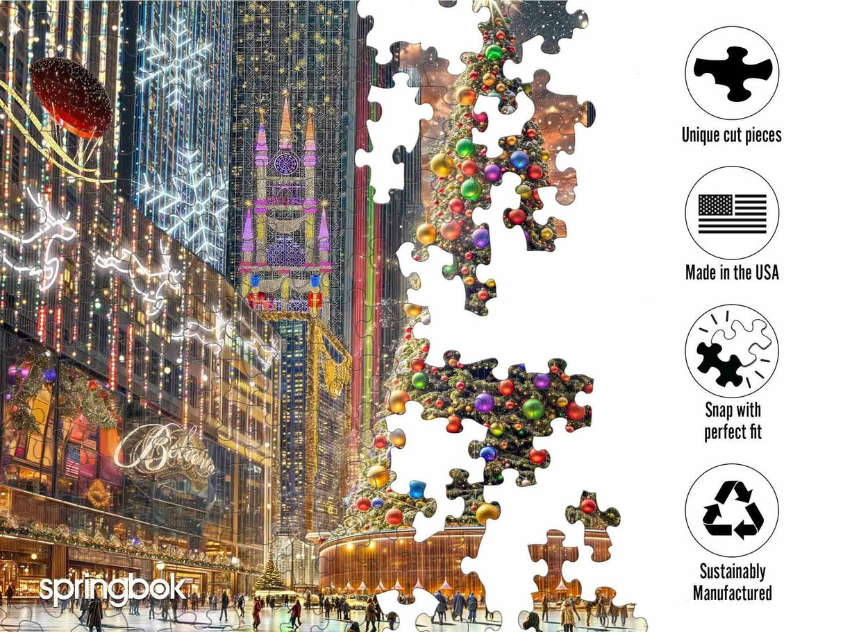 Springbok Christmas In The City 1000Pc