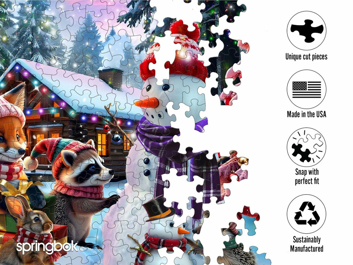 Springbok Christmas Critters 500Pc