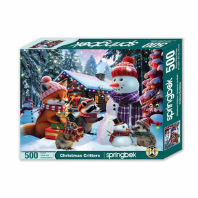 Springbok Christmas Critters 500 Piece Puzzle