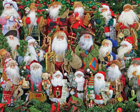 Santa Collection 1000 Piece Jigsaw Puzzle