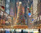 Springbok Christmas In The City 1000Pc