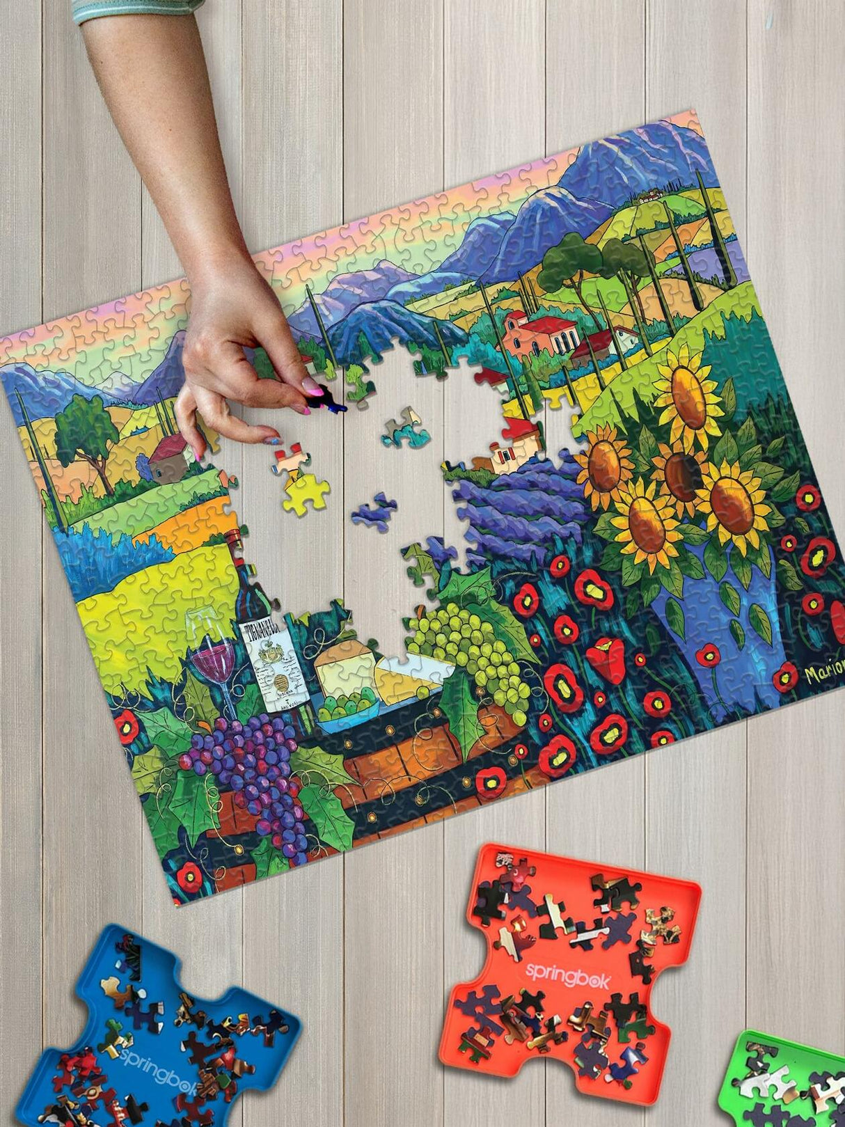 VINEYARD DELIGHTS LIMITED RELEASE 1000PC