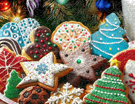 SANTA'S COOKIES 500 Piece PUZZLE - image 6