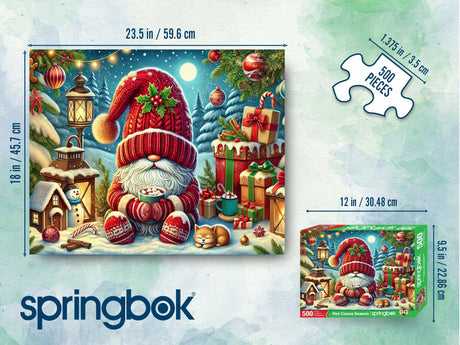 Springbok Hot Cocoa Season 500 Piece Puzzle - image 5