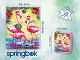 Springbok Festive Flamingos Limited Release 500Pc