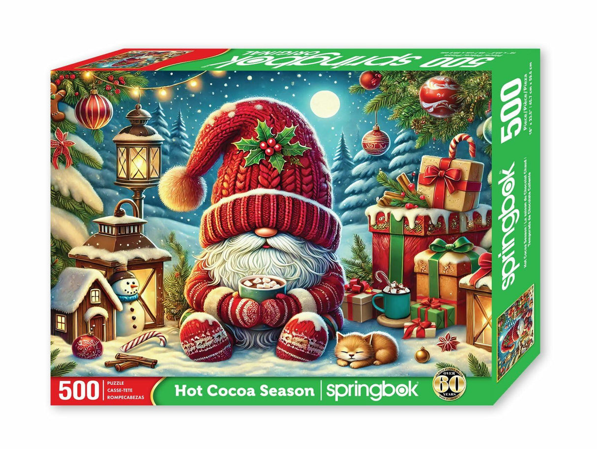 Springbok Hot Cocoa Season 500Pc