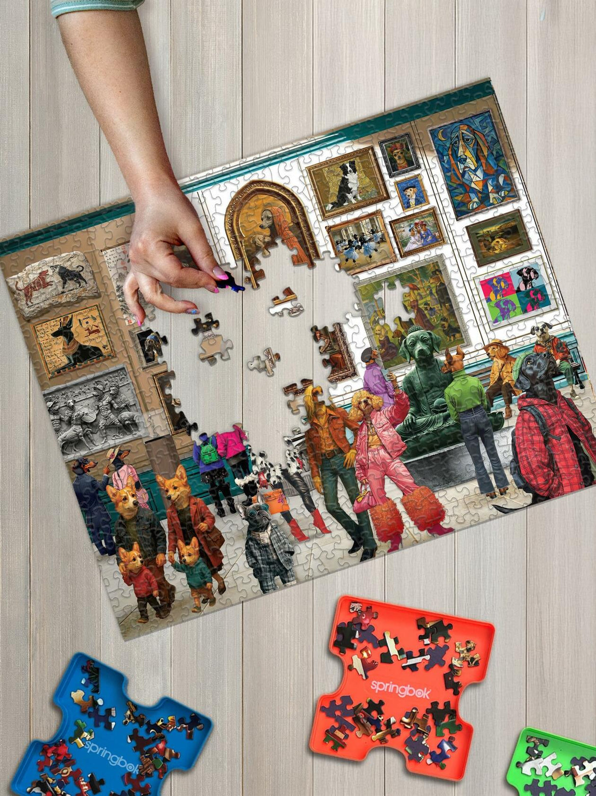 Springbok Paws And Portraits Limited Release 1000Pc