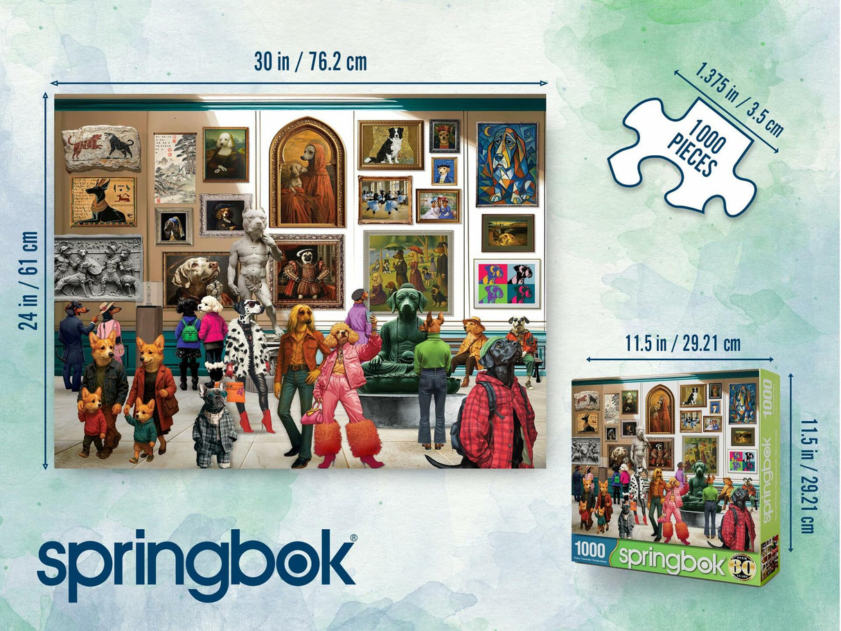 Springbok Paws And Portraits Limited Release 1000Pc