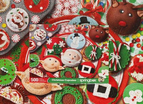 Springbok Christmas Cupcakes 500 Piece Puzzle - image 4