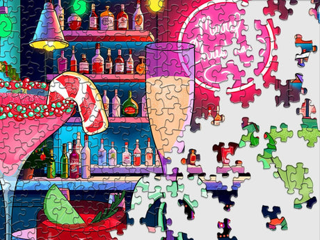 Springbok Pop-Up Christmas Cocktails Limited Release 1000 Piece Puzzle - image 4