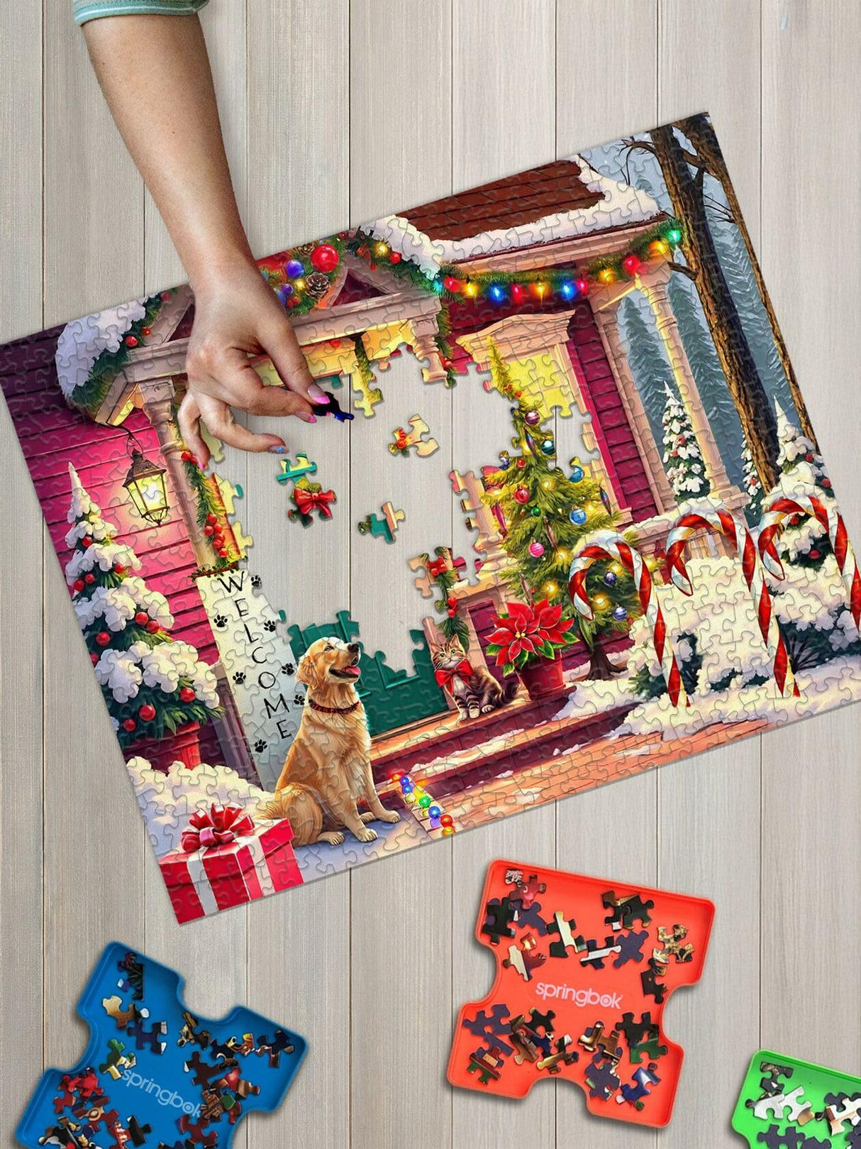 WAITING FOR SANTA 500PC