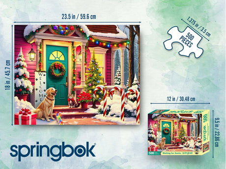 WAITING FOR SANTA 500 Piece Puzzle - image 5