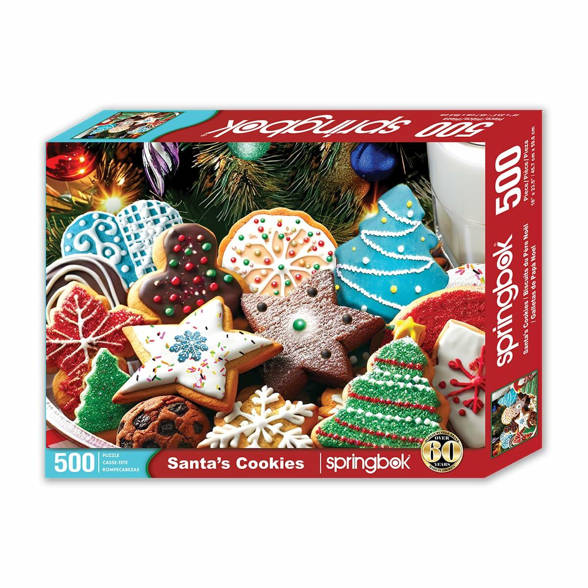 SANTA'S COOKIES 500PC PUZZLE
