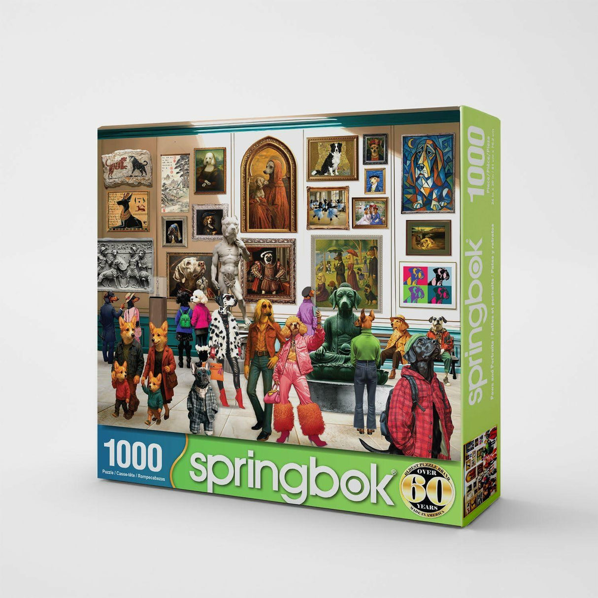 Springbok Paws And Portraits Limited Release 1000Pc