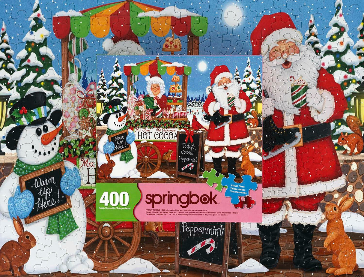 Springbok Mrs. Claus' Sweet Shop 400Pc