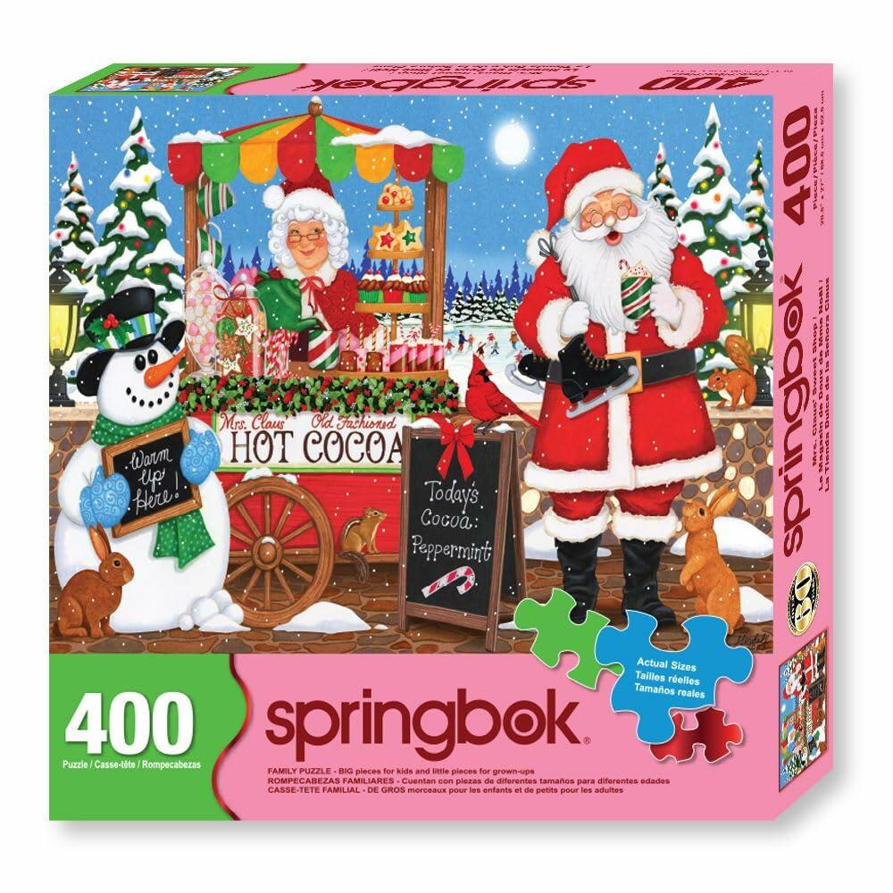 Springbok Mrs. Claus' Sweet Shop 400Pc