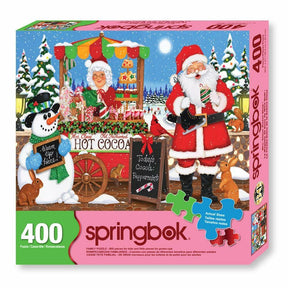 Springbok Mrs. Claus' Sweet Shop 400 Piece Puzzle
