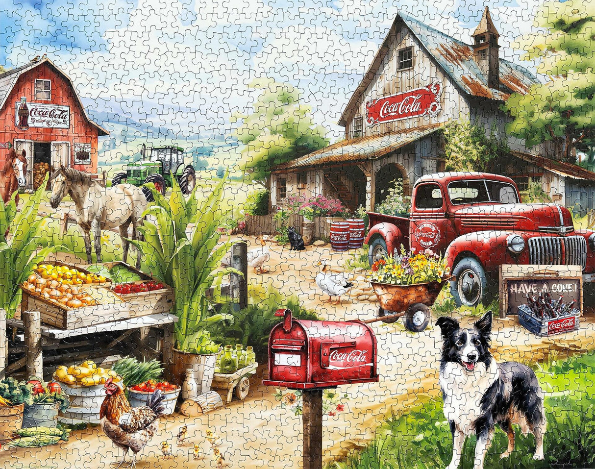 Springbok Country Side Market 1000Pc