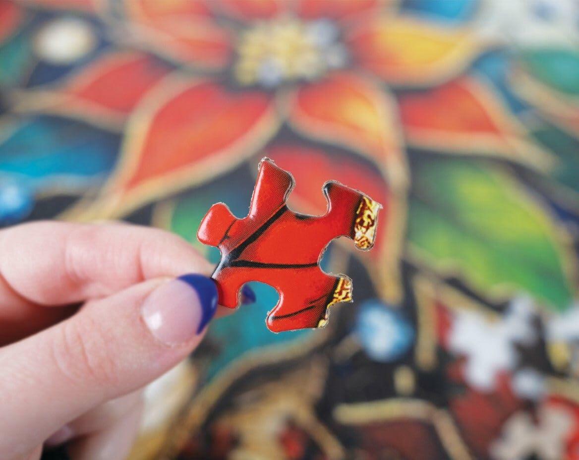 Springbok Glazing Poinsettias 1000Pc