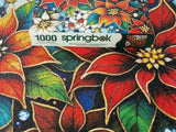 Springbok Glazing Poinsettias 1000Pc