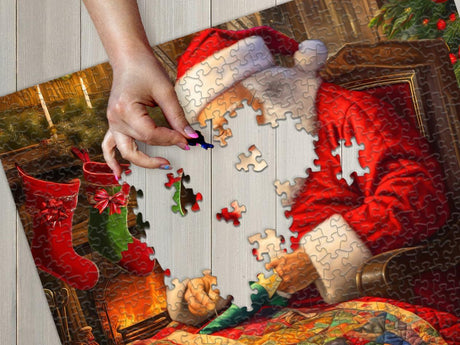 Springbok Quilting Santa 1000 Piece Puzzle - image 7