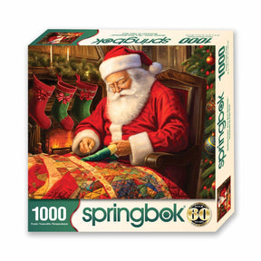 Springbok Quilting Santa 1000 Piece Puzzle