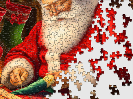 Springbok Quilting Santa 1000 Piece Puzzle - image 4